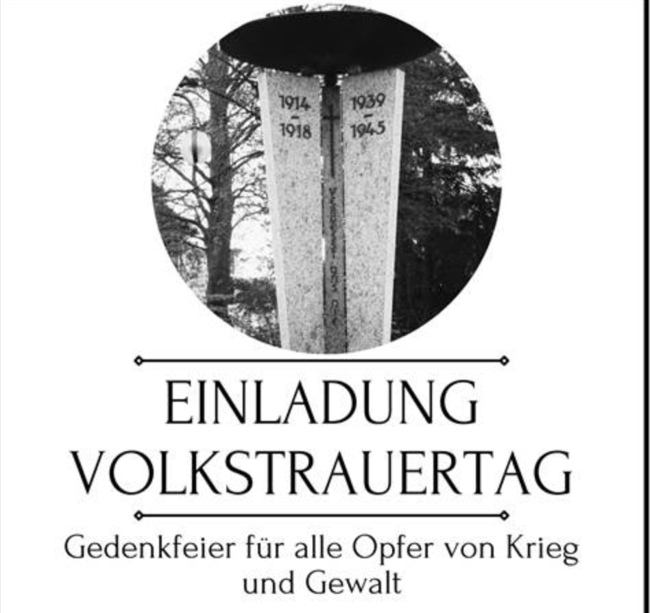 Volkstrauertag 16.11.2025