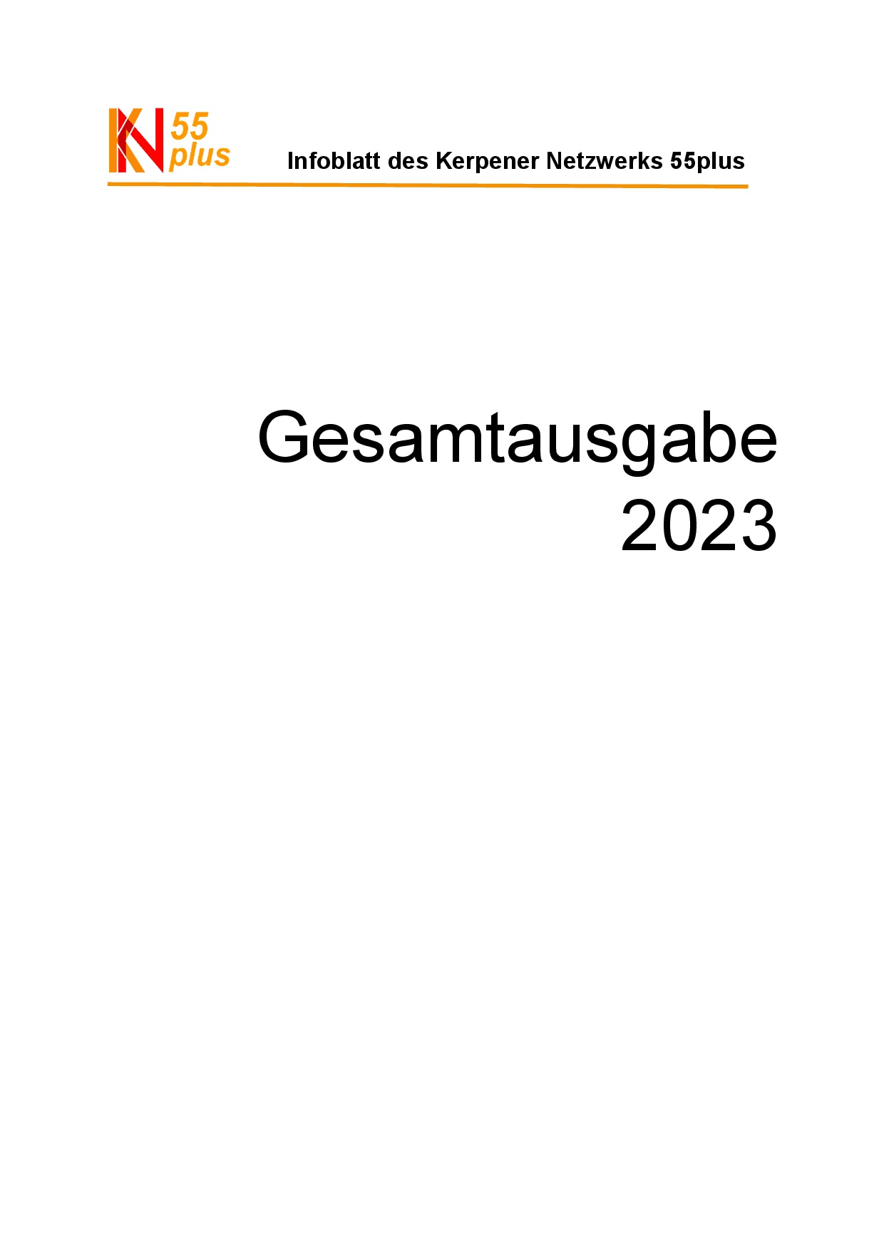 Gesamtausgabe 2023